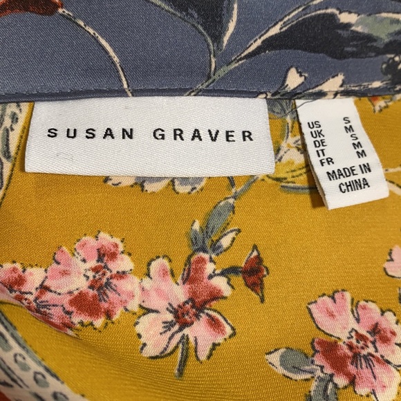 Silky Susan Graver shirt-dress. Size small. - Picture 4 of 5